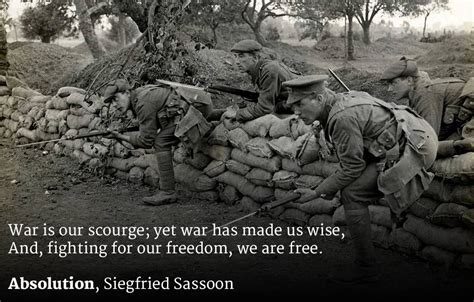 99 Copy quote Show source One is left with the horrible feeling now that war settles nothing; that to win a war is as disastrous as to lose one. . Short ww1 quotes